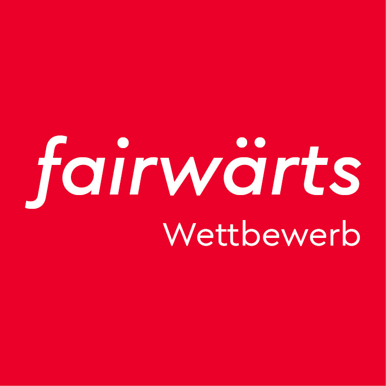 El Logo de la competencia de fairwärts.