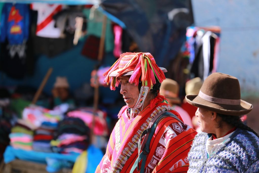 Peru lokale Bevölkerung